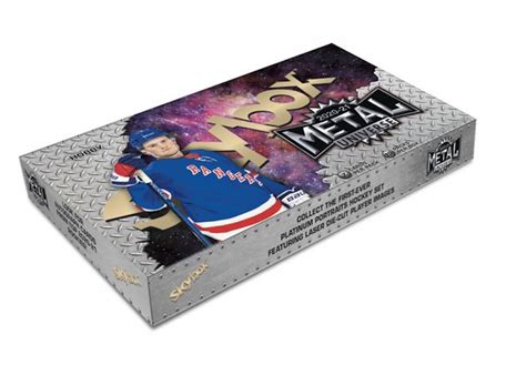 2020/21 upper deck skybox metal universe hockey hobby box|skybox metal universe hockey.